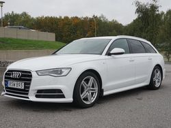 Vit Begagnad 2016 Audi A6 S-Line Kombi | 259 900 kr (Lite dyr)