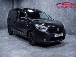 Svart Begagnad 2021 Dacia Dokker Express Van | 93 800 kr (Bra pris)