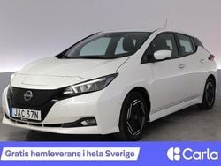 Vit Begagnad 2022 Nissan Leaf Acenta Halvkombi | 168 900 kr (Bra pris)