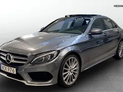 Grå (grey) Begagnad 2017 Mercedes C220 AMG Sedan | 259 900 kr (Lite dyr)