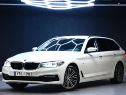 Vit Begagnad 2018 BMW 520 Sport Line Kombi | 219 900 kr (Marknadspris)
