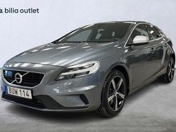 Grå Begagnad 2017 Volvo V40 R-Design Kombi | 219 000 kr (Lite dyr)
