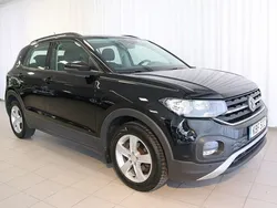 Svart Begagnad 2019 VW T-Cross SUV | 165 000 kr (Marknadspris)