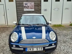 Blå Begagnad 2003 Mini Cooper Pepper Halvkombi | 39 000 kr (Marknadspris)