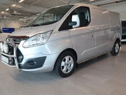 Grå (silver metallic) Begagnad 2017 Ford Transit Custom Limited Van | 179 800 kr (Bra pris)