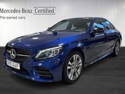 Blå Begagnad 2021 Mercedes C300 AMG Sedan | 319 900 kr