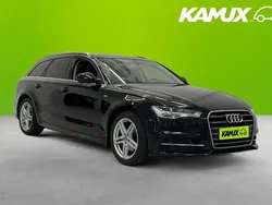 Svart Begagnad 2017 Audi A6 S-Line Kombi | 184 700 kr (Marknadspris)