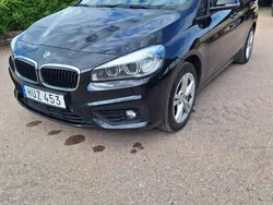 Svart Begagnad 2016 BMW 218 Gran Tourer Advantage Minibuss | 104 900 kr (Bra pris)