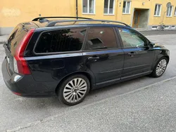 Svart Begagnad 2009 Volvo V50 Kinetic Kombi | 18 900 kr (Bra pris)