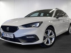 Vit (white) Begagnad 2021 Seat Leon Halvkombi | 229 900 kr (Marknadspris)