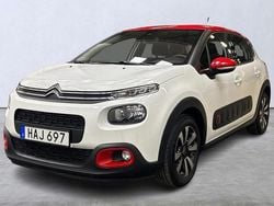 Vit Begagnad 2018 Citroën C3 PureTech Halvkombi | 109 900 kr (Lite dyr)
