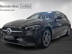 Grå (grey) Begagnad 2023 Mercedes C300e Premium Kombi | 459 900 kr (Marknadspris)