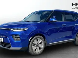 Blå (blue) Begagnad 2021 Kia Soul EV Advance SUV | 249 900 kr (Marknadspris)