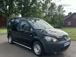 Svart Begagnad 2011 VW Caddy Minibuss | 44 900 kr (Superpris)
