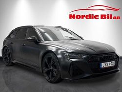 Svart Begagnad 2021 Audi RS6 Comfort Kombi | 1 029 900 kr (Bra pris)