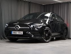 Svart Begagnad 2022 Mercedes CLA250e Shooting Brake Premium Kombi | 379 000 kr (Marknadspris)