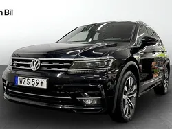Svart Begagnad 2019 VW Tiguan Allspace Highline SUV | 319 500 kr (Marknadspris)