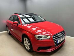 Röd Begagnad 2016 Audi A3 Sedan | 149 900 kr (Marknadspris)