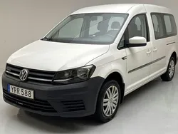 Vit Begagnad 2018 VW Caddy Minibuss | 129 000 kr (Dyr)
