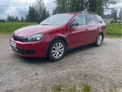 Röd Begagnad 2010 VW Golf VI Kombi | 23 500 kr (Bra pris)