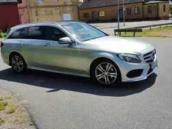Silver Begagnad 2017 Mercedes C220 AMG line Kombi | 215 000 kr (Lite dyr)