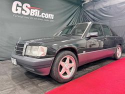 Svart Begagnad 1991 Mercedes 190 Sportline Sedan | 119 900 kr