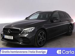 Grå Begagnad 2021 Mercedes C300e AMG Kombi | 306 900 kr (Superpris)