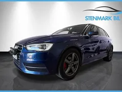 Blå Begagnad 2014 Audi A3 Sportback Attraction Halvkombi | 75 000 kr (Marknadspris)