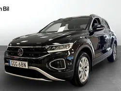 Svart Begagnad 2024 VW T-Roc SUV | 314 900 kr (Marknadspris)