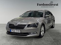 Ljusbrun (brun) Begagnad 2017 Skoda Superb Business Line Kombi | 189 000 kr (Marknadspris)