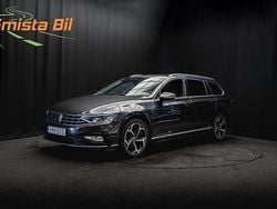 Mörkgrå (grå) Begagnad 2022 VW Passat R-line Kombi | 257 900 kr (Bra pris)
