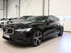 Svart Begagnad 2019 Volvo V60 R-Design Kombi | 314 600 kr (Marknadspris)