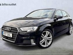 Svart Begagnad 2019 Audi A3 Sportback Halvkombi | 204 900 kr