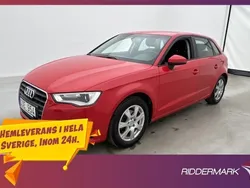 Röd Begagnad 2013 Audi A3 Sportback Attraction Halvkombi | 79 800 kr (Bra pris)