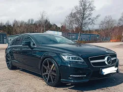 Svart Begagnad 2013 Mercedes CLS350 Shooting Brake AMG line Kombi | 285 000 kr (Marknadspris)