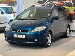 Blå Begagnad 2005 Mazda 5 Minibuss | 44 900 kr (Dyr)