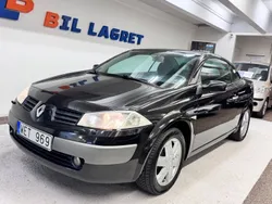 Svart Begagnad 2006 Renault Mégane Cabriolet Cab | 34 900 kr (Marknadspris)