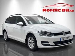 Vit Begagnad 2016 VW Golf VII Kombi | 99 900 kr (Marknadspris)