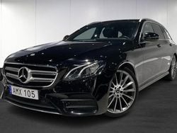 Svart (black) Begagnad 2018 Mercedes E220 AMG Kombi | 319 900 kr (Lite dyr)