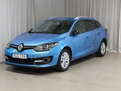 Mörkblå (blå) Begagnad 2016 Renault Mégane GrandTour LIMITED Kombi | 104 900 kr (Marknadspris)