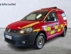 Röd Begagnad 2013 VW Caddy Minibuss | 89 900 kr (Marknadspris)