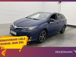 Mörkblå Begagnad 2017 Toyota Auris Hybrid Edition Kombi | 169 800 kr (Marknadspris)