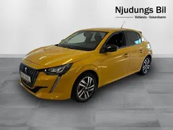 Gul Begagnad 2023 Peugeot 208 Allure Halvkombi | 199 900 kr (Marknadspris)