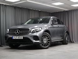 Grå Begagnad 2016 Mercedes GLC220 AMG Sportkupé | 349 000 kr (Lite dyr)