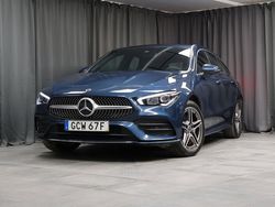 Blå Begagnad 2022 Mercedes CLA250e Advanced Plus Sedan | 369 000 kr (Lite dyr)
