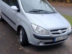 Silver Begagnad 2007 Hyundai Getz Halvkombi | 15 000 kr (Bra pris)