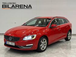 Röd Begagnad 2014 Volvo V60 Momentum Kombi | 89 900 kr (Marknadspris)
