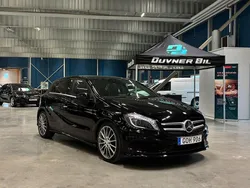 Svart Begagnad 2014 Mercedes A200 AMG line Halvkombi | 179 900 kr (Marknadspris)