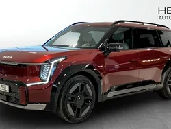 Röd (red) Begagnad 2025 Kia EV9 GT-Line SUV | 799 900 kr (Marknadspris)