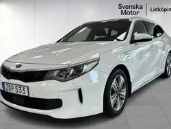 Vit Begagnad 2017 Kia Optima Hybrid 2 Sedan | 159 900 kr (Marknadspris)